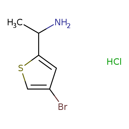 1-(4-Bromothiophen-2-yl)ethanaminehydrochloride