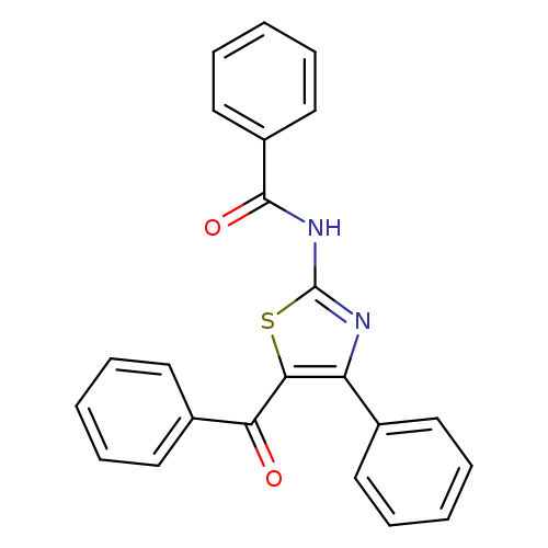 N-(5-benzoyl-4-phenyl-1,3-thiazol-2-yl)benzamide