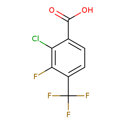 2-CHLORO-3-FLUORO-4-(TRIFLUOROMETHYL)BENZOIC ACID