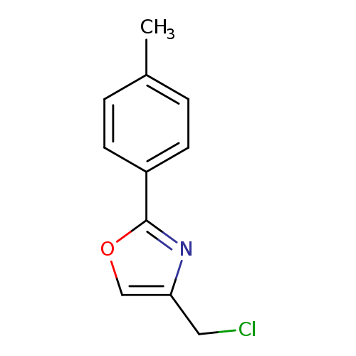 4-(chloromethyl)-2-(4-methylphenyl)-1,3-oxazole