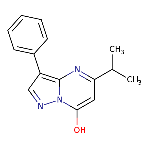 5-Isopropyl-3-phenyl-pyrazolo[1,5-a]pyrimidin-7-ol