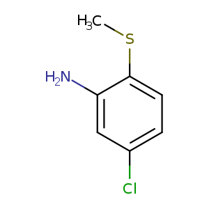 Benzenamine, 5-chloro-2-(methylthio)-