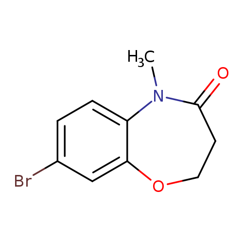 8-BROMO-5-METHYL-2,3,4,5-TETRAHYDRO-1,5-BENZOXAZEPIN-4-ONE
