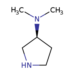 3-Pyrrolidinamine, N,N-dimethyl-, (3S)-