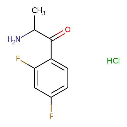 2-amino-1-(2,4-difluorophenyl)propan-1-onehydrochloride