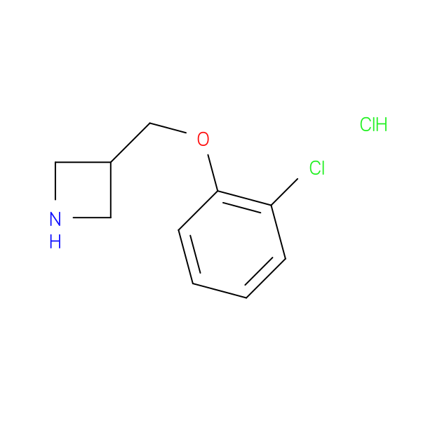 3-((2-Chlorophenoxy)methyl)azetidine hydrochloride