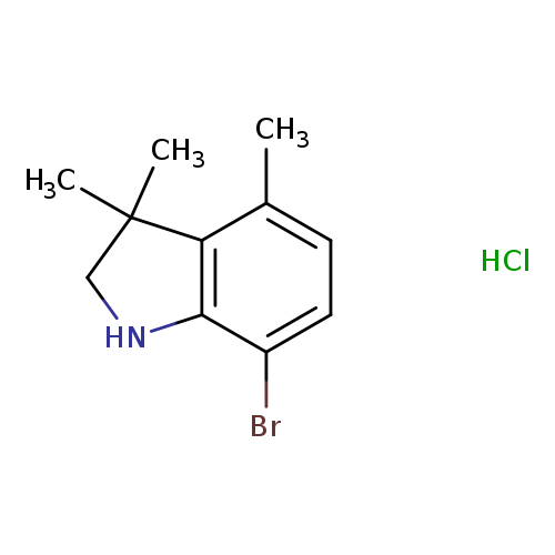7-Bromo-3,3,4-trimethyl-2,3-dihydro-1h-indole hydrochloride