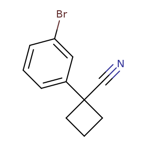 1-(3-Bromophenyl)-cyclobutanecarbonitrile