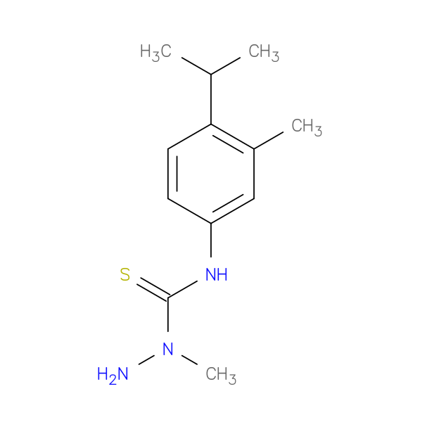 3-amino-3-methyl-1-[3-methyl-4-(propan-2-yl)phenyl]thiourea