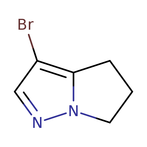 4H-Pyrrolo[1,2-b]pyrazole, 3-bromo-5,6-dihydro-