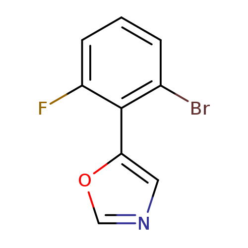 5-(2-bromo-6-fluorophenyl)oxazole