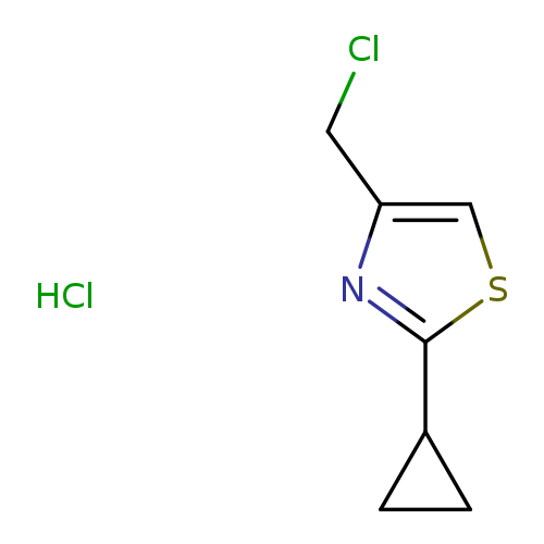 4-(chloromethyl)-2-cyclopropylthiazole hydrochloride