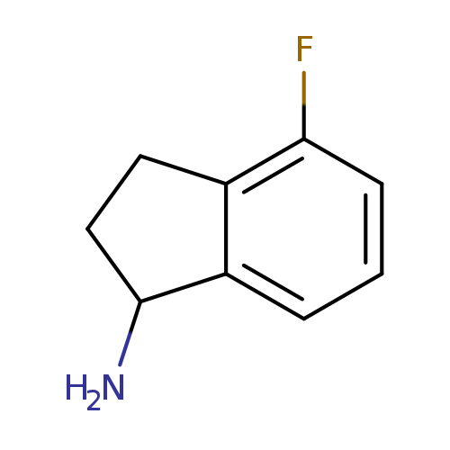1H-Inden-1-amine, 4-fluoro-2,3-dihydro-
