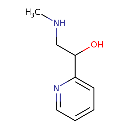 2-Pyridinemethanol, a-[(methylamino)methyl]-