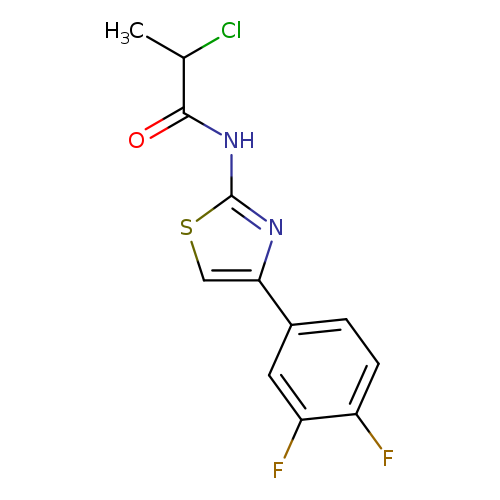 2-CHLORO-N-[4-(3,4-DIFLUORO-PHENYL)-THIAZOL-2-YL]-PROPIONAMIDE