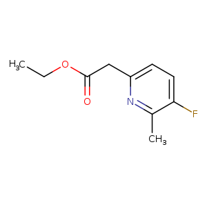 ETHYL 2-(5-FLUORO-6-METHYL-2-PYRIDYL)ACETATE