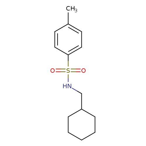Benzenesulfonamide, N-(cyclohexylmethyl)-4-methyl-