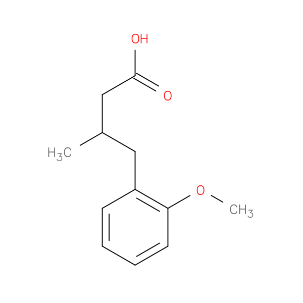 4-(2-methoxyphenyl)-3-methylbutanoic acid