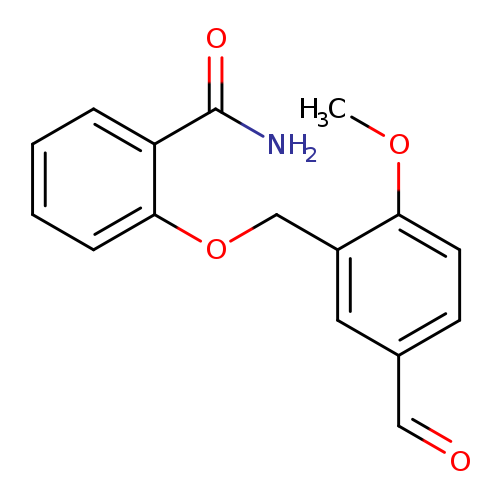 2-[(5-Formyl-2-methoxybenzyl)oxy]benzamide