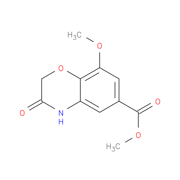 Methyl 8-methoxy-3-oxo-3,4-dihydro-2H-benzo[b][1,4]oxazine-6-carboxylate