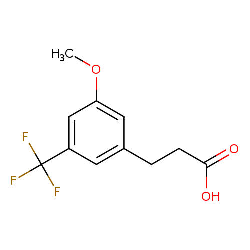 3-(3-Methoxy-5-(trifluoromethyl)phenyl)propanoic acid