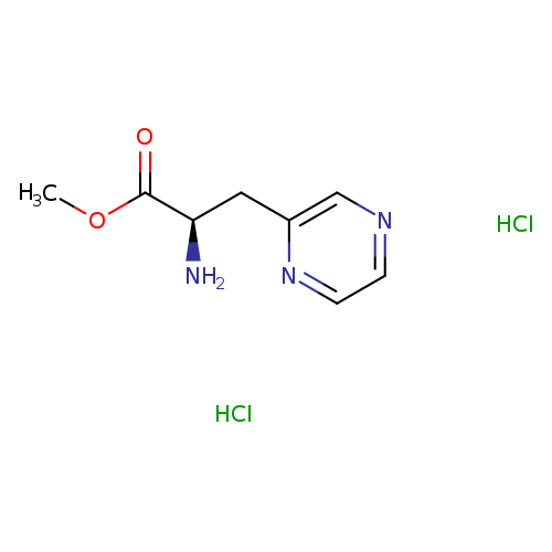 methyl(2R)-2-amino-3-(pyrazin-2-yl)propanoatedihydrochloride