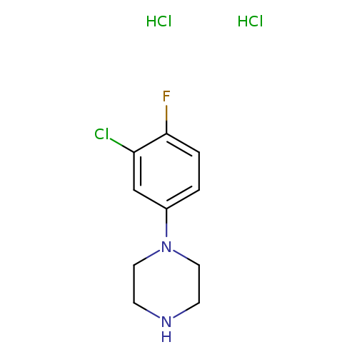 1-(3-CHLORO-4-FLUOROPHENYL)-PIPERAZINE DIHYDROCHLORIDE