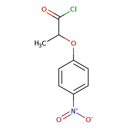 2-(4-Nitrophenoxy)propanoyl chloride