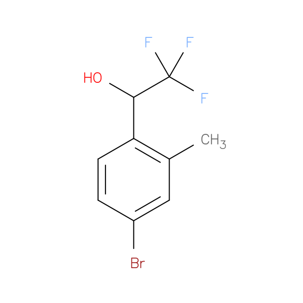 1-(4-bromo-2-methylphenyl)-2,2,2-trifluoroethan-1-ol