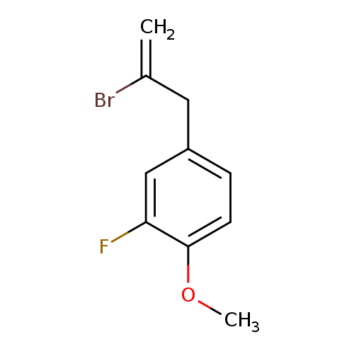 4-(2-Bromoallyl)-2-fluoro-1-methoxybenzene