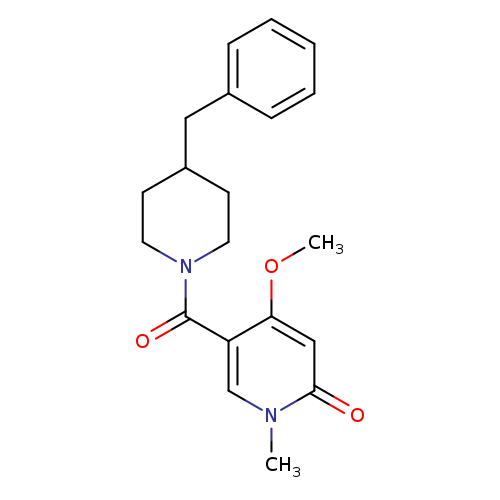 5-(4-benzylpiperidine-1-carbonyl)-4-methoxy-1-methyl-1,2-dihydropyridin-2-one