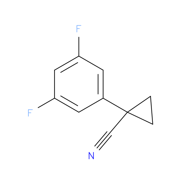 1-(3,5-Difluorophenyl)cyclopropanecarbonitrile