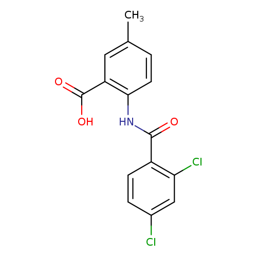2-(2,4-dichlorobenzamido)-5-methylbenzoic acid