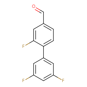 2,3',5'-Trifluoro-[1,1'-biphenyl]-4-carbaldehyde