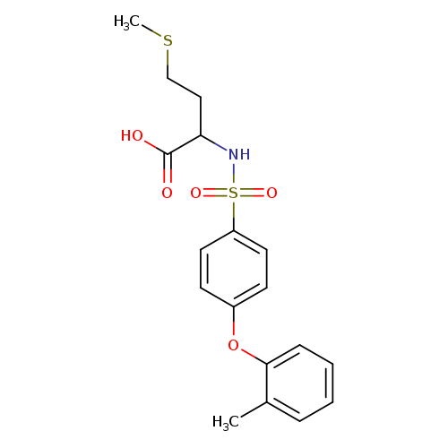 METHYL-N-([4-(2-METHYLPHENOXY)PHENYL]SULFONYL)HOMOCYSTEINE
