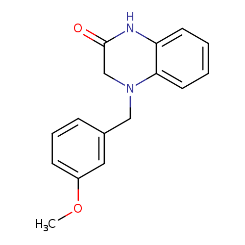 4-[(3-methoxyphenyl)methyl]-1,2,3,4-tetrahydroquinoxalin-2-one