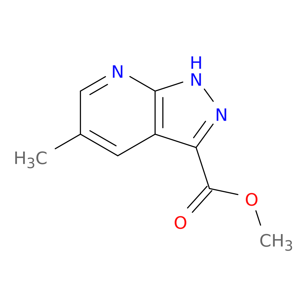 methyl 5-methyl-1H-pyrazolo[3,4-b]pyridine-3-carboxylate