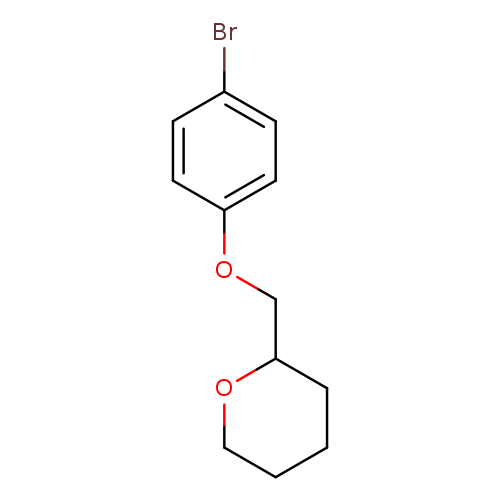2-((4-Bromophenoxy)methyl)tetrahydro-2H-pyran