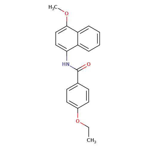 4-ethoxy-N-(4-methoxynaphthalen-1-yl)benzamide