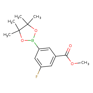 Benzoic acid, 3-fluoro-5-(4,4,5,5-tetramethyl-1,3,2-dioxaborolan-2-yl)-, methyl ester