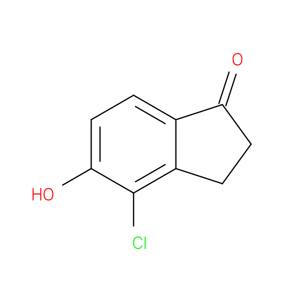 4-chloro-5-hydroxy-2,3-dihydro-1H-inden-1-one