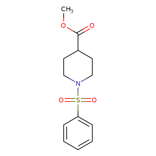 Methyl 1-(phenylsulfonyl)piperidine-4-carboxylate