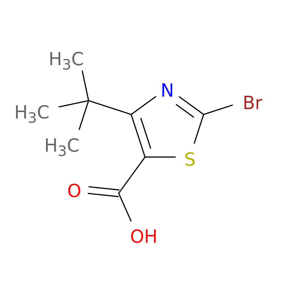2-BROMO-4-(TERT-BUTYL)THIAZOLE-5-CARBOXYLIC ACID
