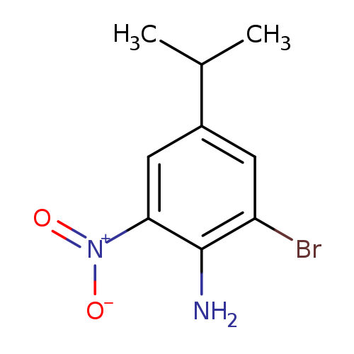 Benzenamine, 2-bromo-4-(1-methylethyl)-6-nitro-