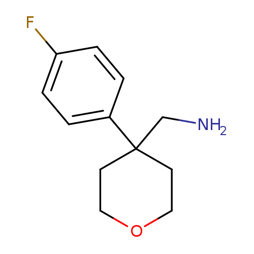 1-[4-(4-FLUOROPHENYL)TETRAHYDRO-2H-PYRAN-4-YL]METHANAMINE