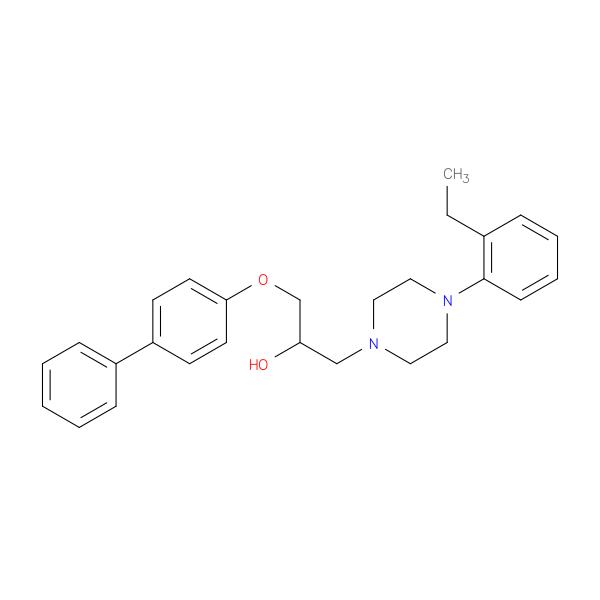 1-{[1,1'-biphenyl]-4-yloxy}-3-[4-(2-ethylphenyl)piperazin-1-yl]propan-2-ol