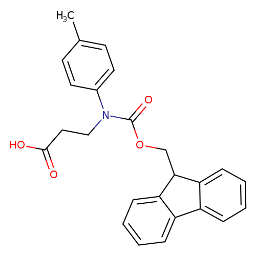 3-{[(9H-fluoren-9-ylmethoxy)carbonyl](4-methylphenyl)amino}propanoic acid