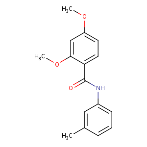2,4-dimethoxy-N-(3-methylphenyl)benzamide