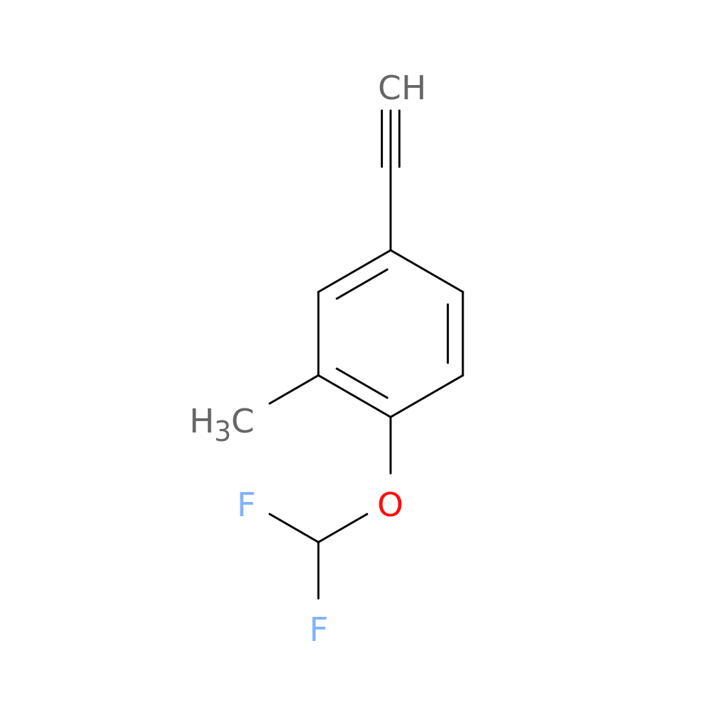 1-(Difluoromethoxy)-4-ethynyl-2-methylbenzene