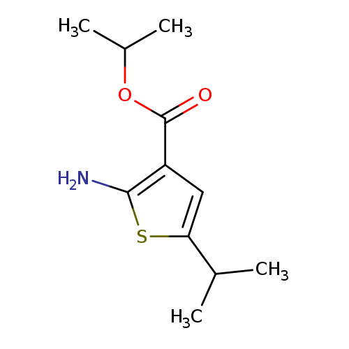 Isopropyl 2-amino-5-isopropylthiophene-3-carboxylate